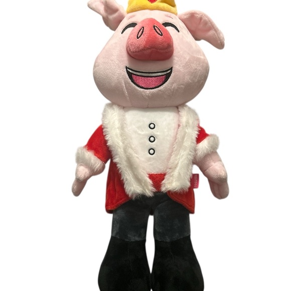 Technoblade 12” Youtooz Plush ‑ Crown, Cape, 2021 Collectible Pig - Picture 2 of 6